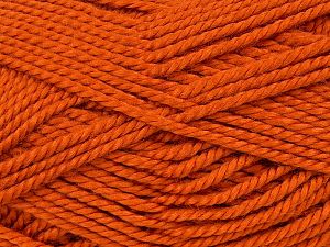 Fiber Content 100% Acrylic, Brand Ice Yarns, Dark Orange, fnt2-74501