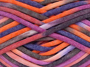 Fiber Content 60% Polyamide, 40% Cotton, Purple, Pink, Orange, Maroon, Brand Ice Yarns, fnt2-74544
