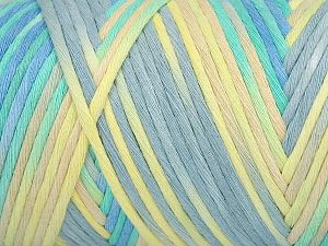 Please be advised that yarns are made of recycled cotton, and dye lot differences occur. Contenido de fibra 80% AlgodÃ³n, 20% Poliamida, Light Yellow, Light Grey, Brand Ice Yarns, Green Shades, fnt2-74647 