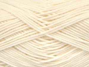 Composition 100% Micro fibre, White, Brand Ice Yarns, Yarn Thickness 3 Light DK, Light, Worsted, fnt2-74969