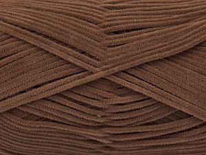 Composition 100% Micro fibre, Brand Ice Yarns, Dark Brown, Yarn Thickness 3 Light DK, Light, Worsted, fnt2-74980