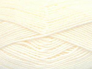 Fiber Content 100% Acrylic, White, Brand Ice Yarns, fnt2-75256
