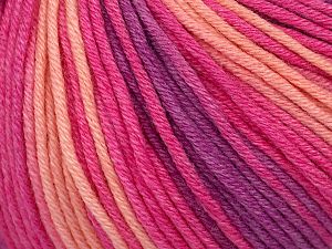 Fiber Content 50% Cotton, 50% Acrylic, Pink Shades, Lilac, Brand Ice Yarns, fnt2-75315