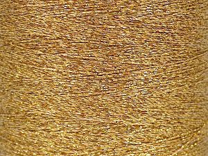 Composition 100% Lurex, Brand Ice Yarns, Gold, fnt2-75414 