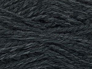 Vezelgehalte 50% Acryl, 40% Wol, 10% Mohair, Brand Ice Yarns, Anthracite Black, fnt2-75643