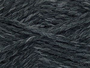 Contenido de fibra 50% AcrÃ­lico, 40% Lana, 10% Mohair, Brand Ice Yarns, Anthracite Black, fnt2-75644 