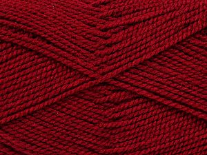 Fiber Content 100% Acrylic, Brand Ice Yarns, Burgundy, fnt2-75781