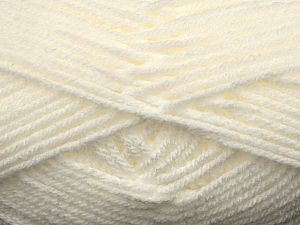 Vezelgehalte 100% Acryl, White, Brand Ice Yarns, fnt2-75824 