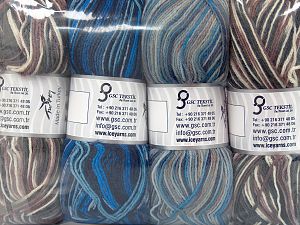 Fiber Content 75% Superwash Wool, 25% Polyamide, Mixed Lot, Brand Ice Yarns, fnt2-76035