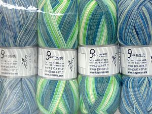 Fiber Content 75% Superwash Wool, 25% Polyamide, Mixed Lot, Brand Ice Yarns, fnt2-76127