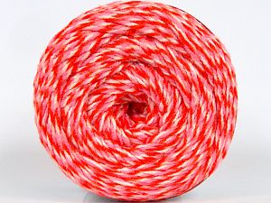 Fiber Content 100% Acrylic, White, Pink, Orange, Brand Ice Yarns, fnt2-76745 
