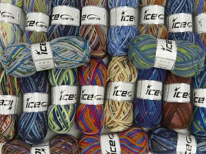 Sock Yarns In this list; you see most recent 50 mixed lots. <br> To see all <a href=&/mixed_lots/o/4#list&>CLICK HERE</a> (Old ones have much better deals)<hr> Fiber Content 75% Superwash Wool, 25% Polyamide, Brand Ice Yarns, fnt2-76975