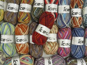 Sock Yarns In this list; you see most recent 50 mixed lots. <br> To see all <a href=&/mixed_lots/o/4#list&>CLICK HERE</a> (Old ones have much better deals)<hr> Vezelgehalte 75% superwash wol, 25% Polyamide, Brand Ice Yarns, fnt2-76994