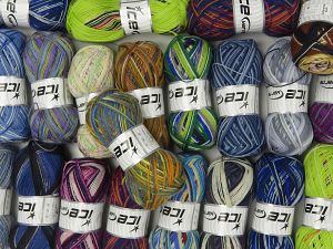 Sock Yarns In this list; you see most recent 50 mixed lots. <br> To see all <a href=&/mixed_lots/o/4#list&>CLICK HERE</a> (Old ones have much better deals)<hr> Composition 75% Superwash Wool, 25% Polyamide, Brand Ice Yarns, fnt2-77008