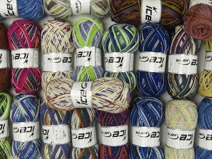 Sock Yarns In this list; you see most recent 50 mixed lots. <br> To see all <a href=&/mixed_lots/o/4#list&>CLICK HERE</a> (Old ones have much better deals)<hr> Composition 75% Superwash Wool, 25% Polyamide, Brand Ice Yarns, fnt2-77019