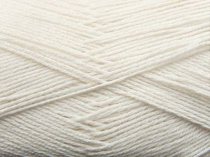 Composition 50% Coton, 50% Acrylique, White, Brand Ice Yarns, fnt2-77091 