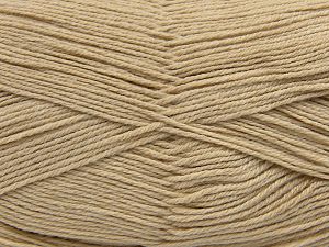 Composition 50% Coton, 50% Acrylique, Brand Ice Yarns, Beige, fnt2-77093 