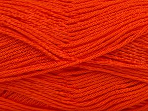 Ne: 8/4. Nm 14/4 Composition 100% Coton mercerisÃ©, Orange, Brand Ice Yarns, fnt2-77131 