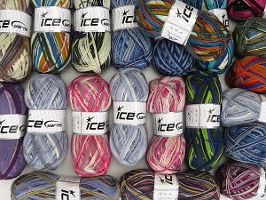 Sock Yarns In this list; you see most recent 50 mixed lots. <br> To see all <a href=&/mixed_lots/o/4#list&>CLICK HERE</a> (Old ones have much better deals)<hr> Fiber Content 75% Superwash Wool, 25% Polyamide, Brand Ice Yarns, fnt2-77297