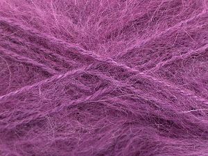 Contenido de fibra 45% AcrÃ­lico, 30% Mohair, 25% Lana, Brand Ice Yarns, Dark Orchid, fnt2-77462 