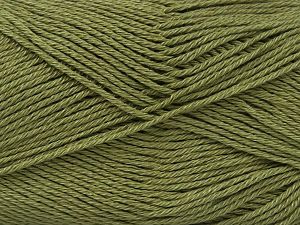 Ne: 8/4. Nm 14/4 Contenido de fibra 100% Mercerizado del algodÃ³n, Khaki, Brand Ice Yarns, fnt2-77607 