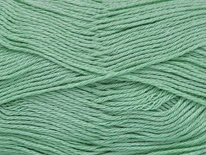 Ne: 8/4. Nm 14/4 Contenido de fibra 100% Mercerizado del algodÃ³n, Mint Green, Brand Ice Yarns, fnt2-77609 
