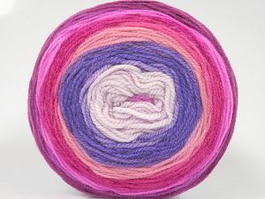  Lot of 2 x 150gr Skeins Ice Yarns Cakes Wool DK (30% Wool) Yarn  Purple Beige Green Fuchsia Light Pink