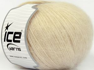 Lot of 4 x 100gr Skeins Ice Yarns Mohair Pastel (10% Mohair 15% Wool) Yarn Gold Shades Green Shades