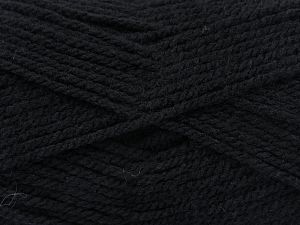 Contenido de fibra 100% AcrÃ­lico, Brand Ice Yarns, Black, fnt2-77781 