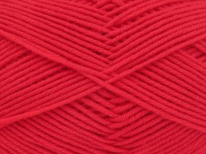 Composition 60% Superwash Merino Wool, 40% Acrylique, Red, Brand Ice Yarns, fnt2-77810 