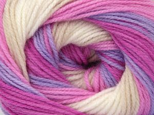 Vezelgehalte 100% Baby acryl, Pink Shades, Lilac, Light Cream, Light Beige, Brand Ice Yarns, fnt2-77860 