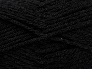Fiber Content 50% Superwash Wool, 25% Bamboo, 25% Polyamide, Brand Ice Yarns, Black, fnt2-77972