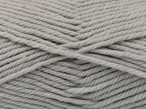 Fiber Content 50% Superwash Wool, 25% Bamboo, 25% Polyamide, Light Grey, Brand Ice Yarns, fnt2-77975