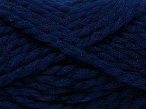 Vezelgehalte 50% Acryl, 50% Wol, Brand Ice Yarns, Dark Blue, fnt2-78022 