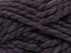 Fiber Content 50% Acrylic, 50% Wool, Brand Ice Yarns, Dark Purple, fnt2-78027 
