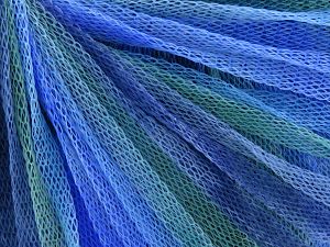 Composition 100% Polyamide, Brand Ice Yarns, Green, Blue Shades, fnt2-78058 