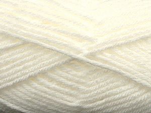 Fiber Content 100% Acrylic, White, Brand Ice Yarns, fnt2-78476