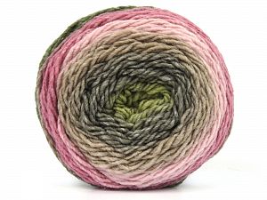 Fiber Content 100% Premium Acrylic, Pink Shades, Brand Ice Yarns, Grey, Green, Beige, fnt2-78530 