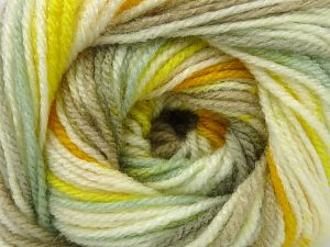 Fiber Content 100% Premium Acrylic, Yellow Shades, Mint Green, Brand Ice Yarns, Grey, Camel, fnt2-78571 