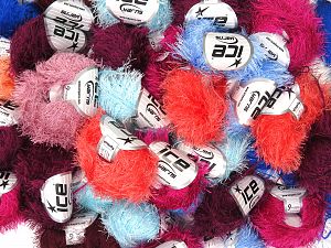 Eyelash Yarns In this list; you see most recent 50 mixed lots. <br> To see all <a href=&amp/mixed_lots/o/4#list&amp>CLICK HERE</a> (Old ones have much better deals)<hr> Composition 100% Polyester, Brand Ice Yarns, fnt2-78740 