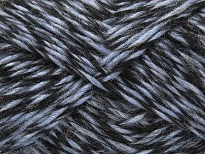 Vezelgehalte 70% Acryl, 15% Alpaca, 15% Wol, Light Blue, Brand Ice Yarns, Dark Navy, fnt2-78760 