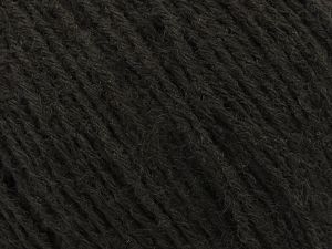 Fiber Content 60% Merino Wool, 40% Acrylic, Brand Ice Yarns, Dark Brown, Coffee Brown, Brown, Yarn Thickness 2 Fine Sport, Baby, fnt2-78778