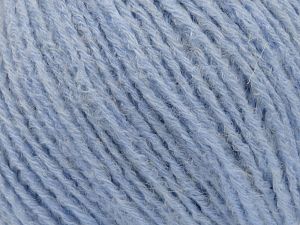 Composition 60% Laine mÃ©rinos, 40% Acrylique, Light Blue, Brand Ice Yarns, Yarn Thickness 2 Fine Sport, Baby, fnt2-78788 