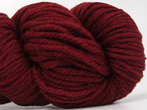 Global Organic Textile Standard (GOTS) Certified Product. CUC-TR-017 PRJ 805332/918191 Composition 100% OrganicWool, Brand Ice Yarns, Dark Red, Yarn Thickness 5 Bulky Chunky, Craft, Rug, fnt2-78801