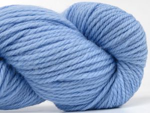 Global Organic Textile Standard (GOTS) Certified Product. CUC-TR-017 PRJ 805332/918191 Composition 100% OrganicWool, Brand Ice Yarns, Baby Blue, Yarn Thickness 5 Bulky Chunky, Craft, Rug, fnt2-78810