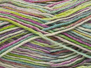 Composition 100% Coton, White, Purple, Brand Ice Yarns, Green, Gold, Fuchsia, Brown, Yarn Thickness 3 Light DK, Light, Worsted, fnt2-78825 