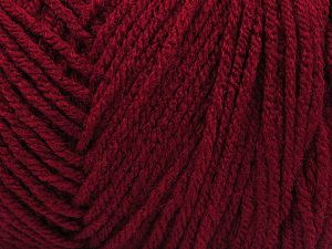Items made with this yarn are machine washable & dryable. Composition 100% Acrylique, Brand Ice Yarns, Burgundy, fnt2-78873 