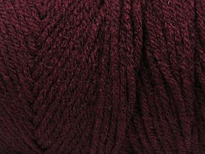 Items made with this yarn are machine washable & dryable. Composition 100% Acrylique, Brand Ice Yarns, Dark Maroon, fnt2-78874 