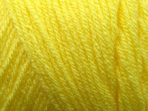 Items made with this yarn are machine washable & dryable. Fiber Content 100% Acrylic, Yellow, Brand Ice Yarns, fnt2-78891 