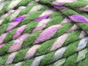 Fiber Content 100% Acrylic, White, Lilac, Brand Ice Yarns, Green, Blue, fnt2-79020 